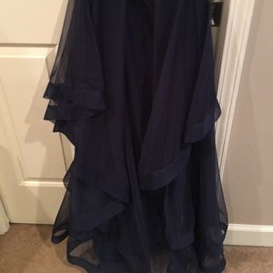 Gorgeous Navy Formal Two Piece Dress